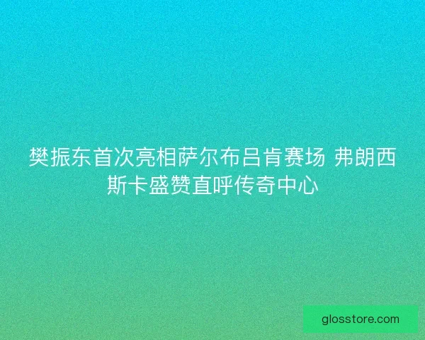 樊振东首次亮相萨尔布吕肯赛场 弗朗西斯卡盛赞直呼传奇中心 樊振东首次亮相萨尔布吕肯赛场 弗朗西斯卡盛赞直呼传奇中心